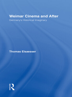 cover image of Weimar Cinema and After